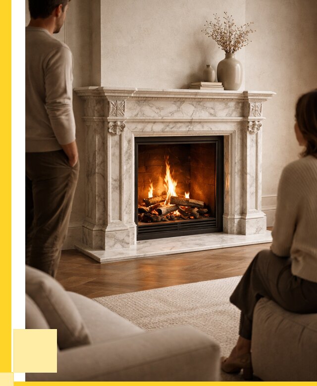 Мраморные камины под ключ в Кронштадте от 260850 р. | ЭриданКрн