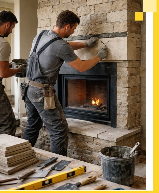 Проектирование и установка открытых каминов в Кронштадте