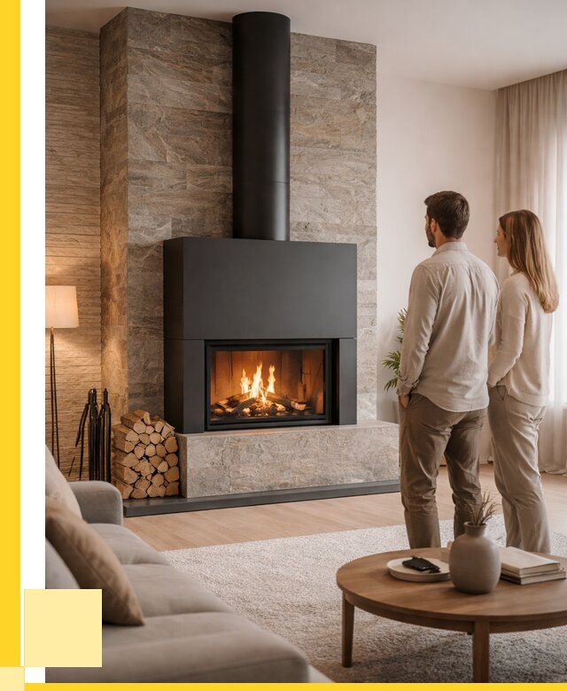 Закрытые камины под ключ в Кронштадте от 125208 р., ЭриданКрн