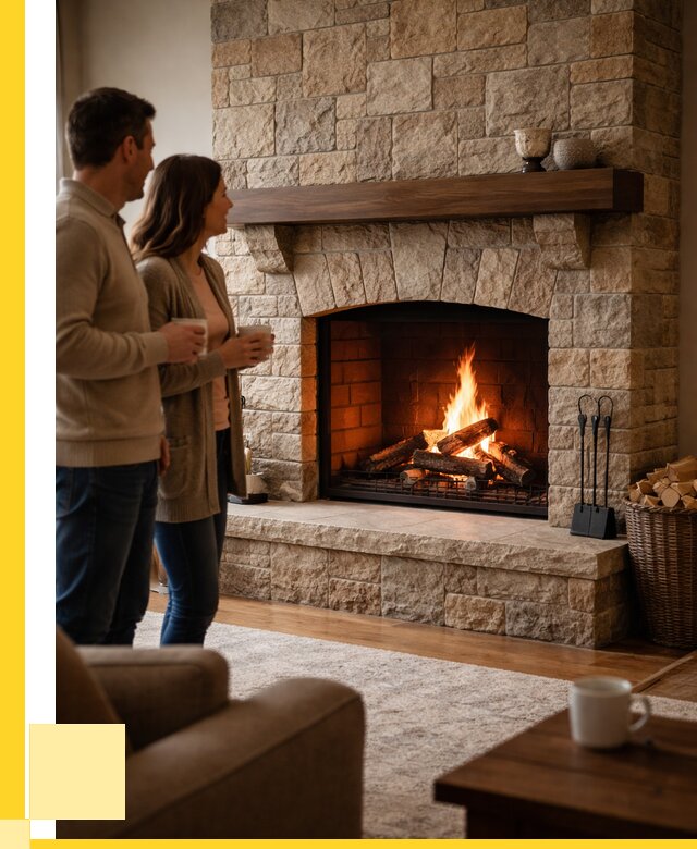 Каменные камины на заказ в Кронштадте от 187812 р. | ЭриданКрн