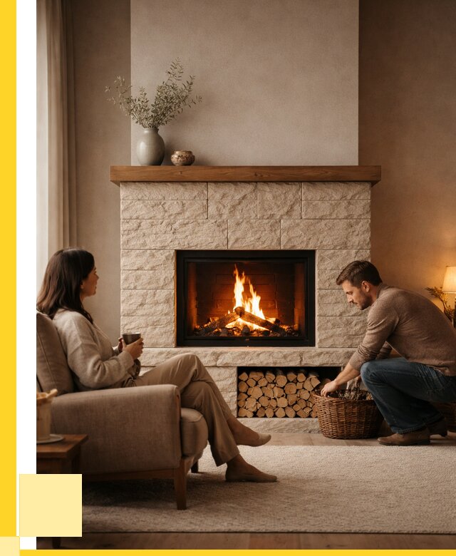 Камины для дома в Кронштадте под ключ от 156510 р. | ЭриданКрн