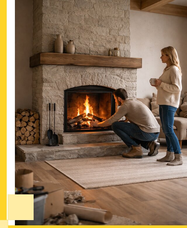 Камины для загородного дома в Кронштадте от 365190 р., ЭриданКрн