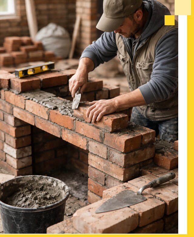 Кладка каминов под ключ в Кронштадте профессиональная отделка и монтаж