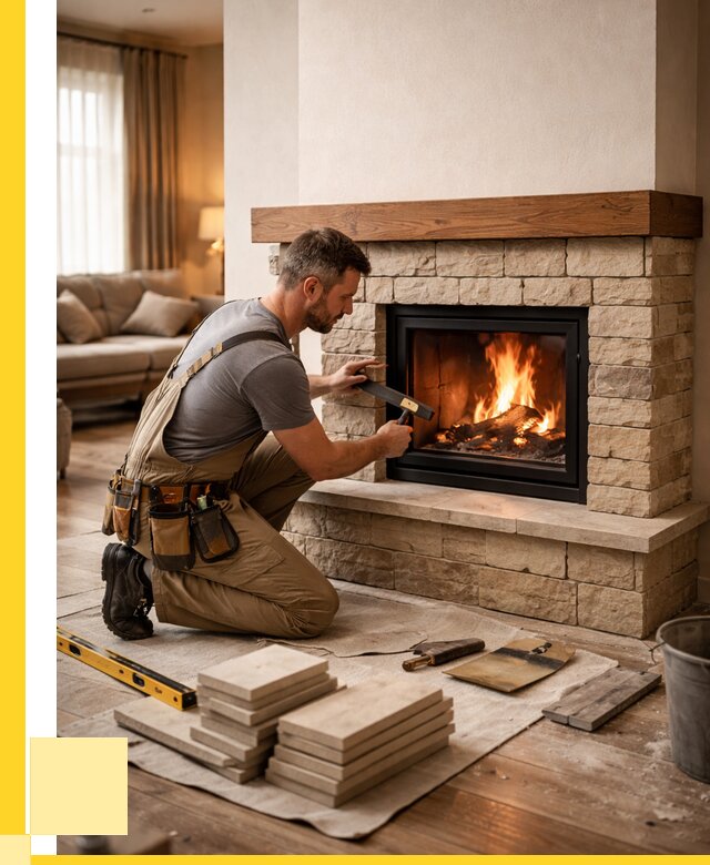 Строительство каминов в Кронштадте от 156510 р., ЭриданКрн - под ключ