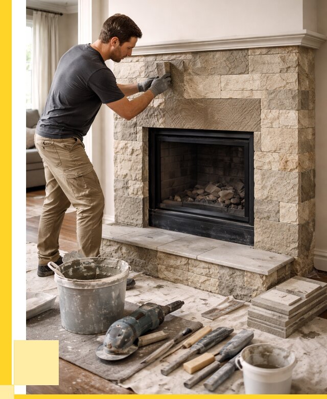 Ремонт каминов и печей в Кронштадте от 15651 р. | ЭриданКрн