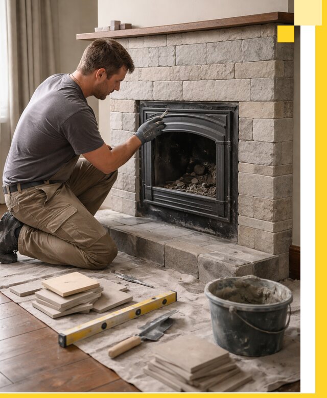 Профессиональный ремонт каминов в Кронштадте восстановление и сервис