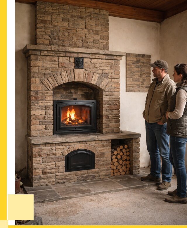 Кирпичная печь под ключ в Кронштадте от 156510 р. | ЭриданКрн