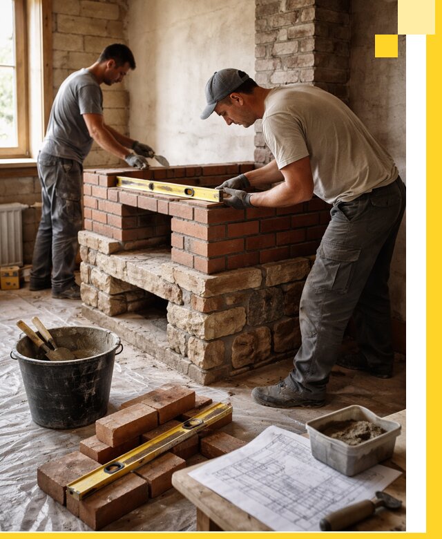 Изготовление и установка печей под ключ в Кронштадте с гарантией