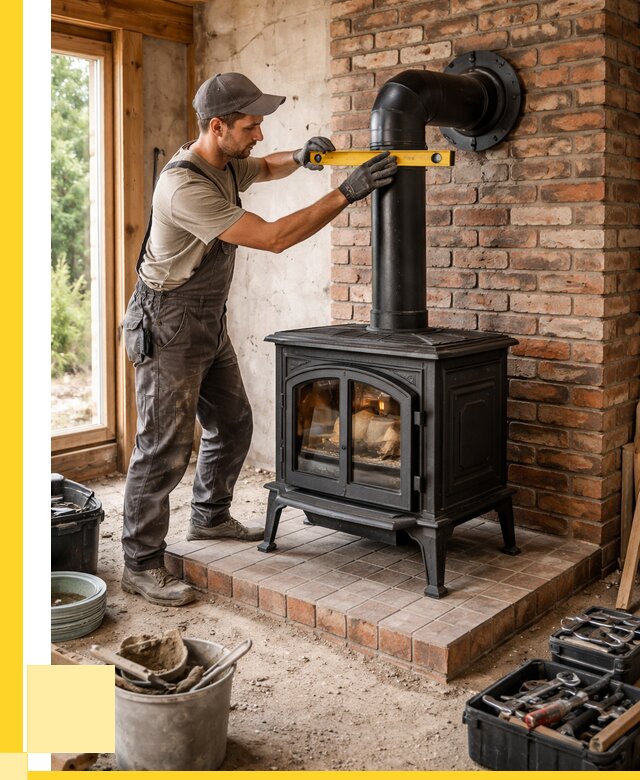 Монтаж печей установка банной печи в Кронштадте от 15651 р. | ЭриданКрн