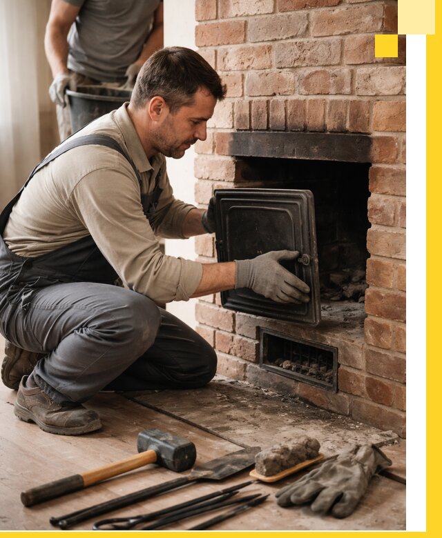 Ремонт печей в Кронштадте с гарантией качества и безопасности