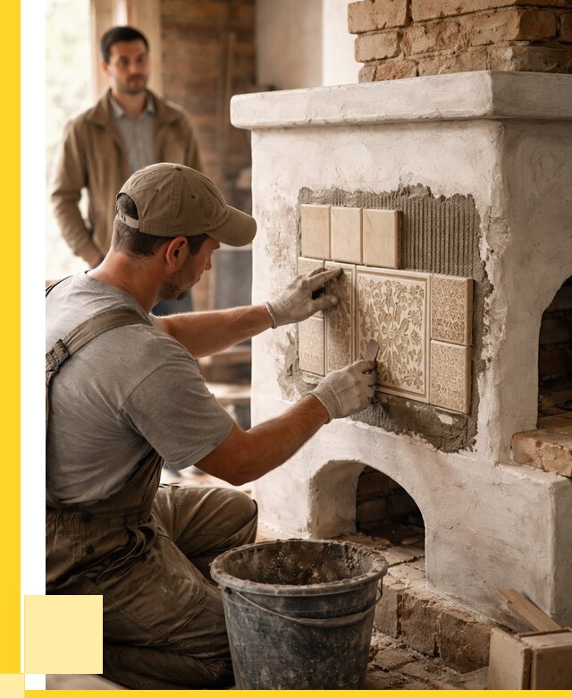 Отделка печей и банных печей в Кронштадте от 36519 р. | ЭриданКрн