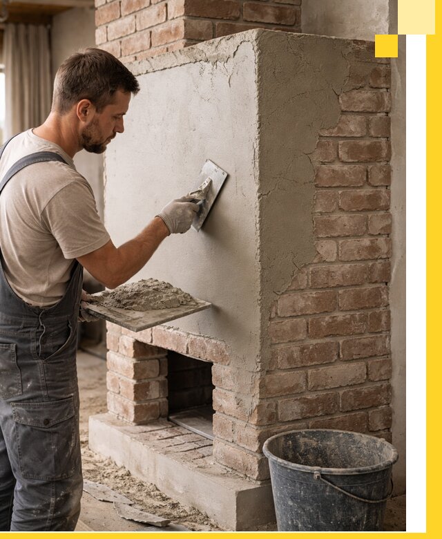 Отделка печей и облицовка каминов в Кронштадте под ключ