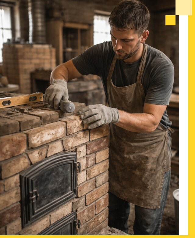 Изготовление печей на заказ в Кронштадте с проектом и монтажом