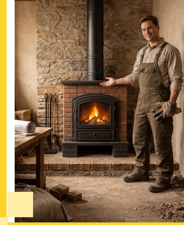 Печи отопительные из кирпича в Кронштадте от 83472 р., ЭриданКрн