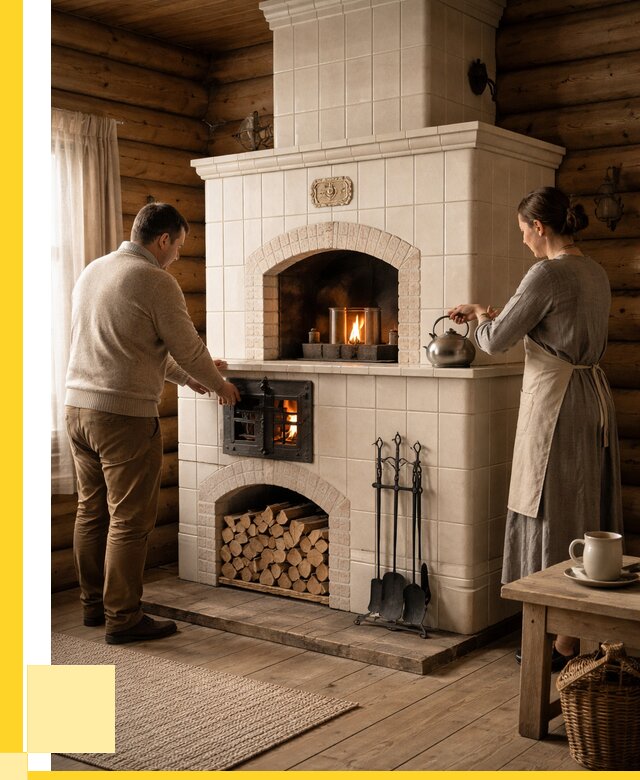 Русские печи в Кронштадте: установка от 156510 р. ЭриданКрн