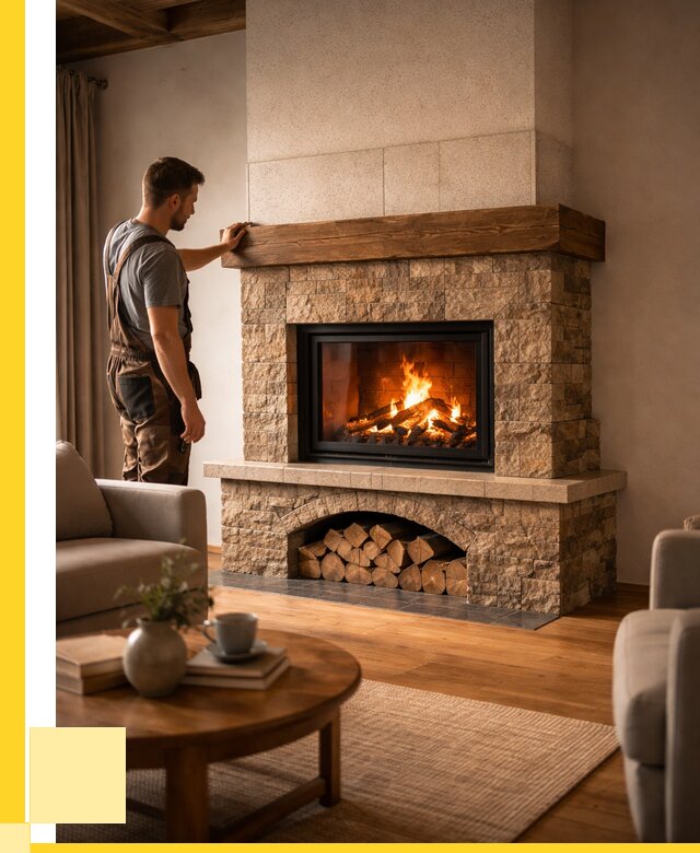 Печи камины для дома под ключ в Кронштадте от 57387 р. | ЭриданКрн