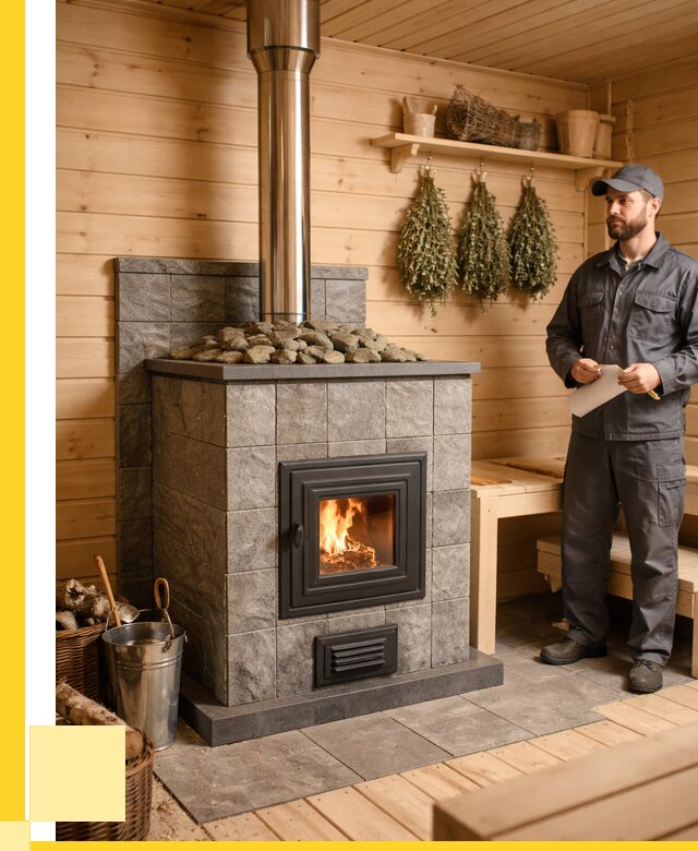 Печи для бани под ключ в Кронштадте от 125208 р. | ЭриданКрн