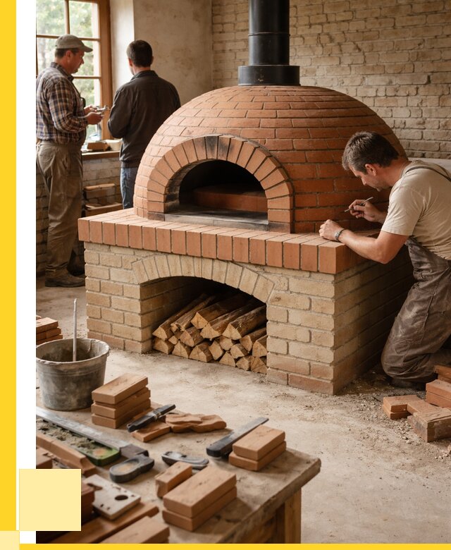 Помпейская печь дровяная для пиццы в Кронштадте | ЭриданКрн от 208680 р.