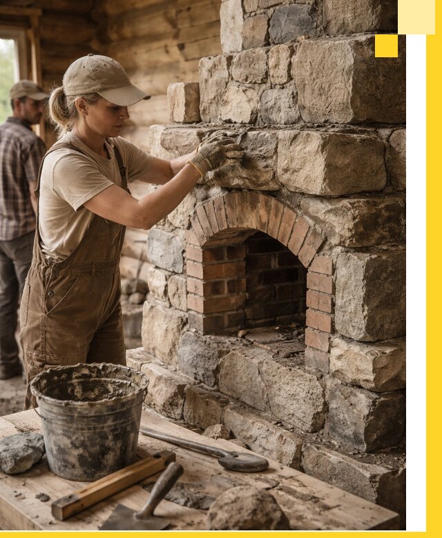 Каменные печи на заказ и монтаж в Кронштадте, долговечные решения