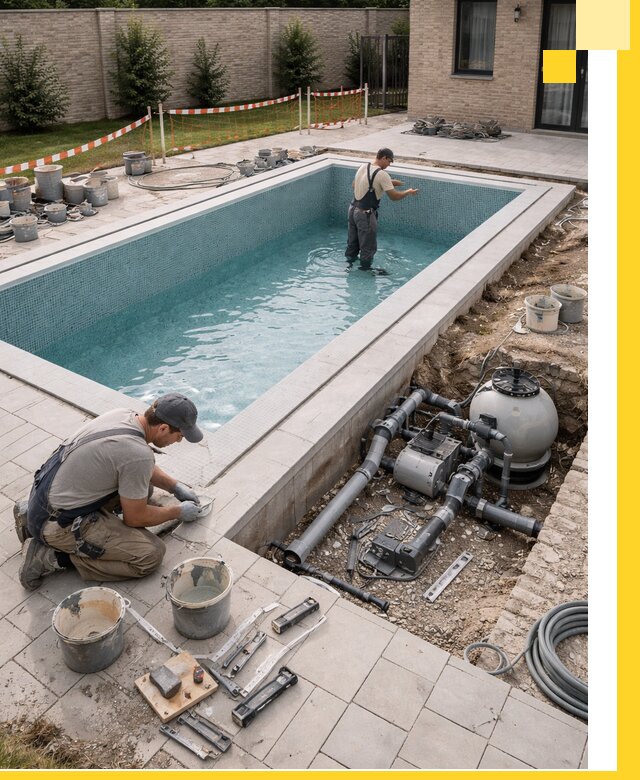 Строительство бассейнов под ключ в Кронштадте: проекты и монтаж