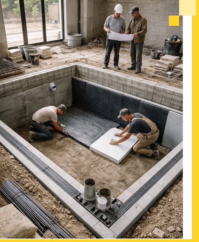 Проекты частных и общественных бассейнов под ключ в Кронштадте