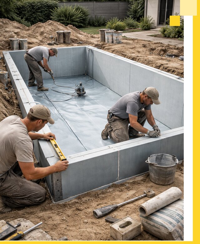 Профессиональный монтаж бассейнов под ключ в Кронштадте с гарантией