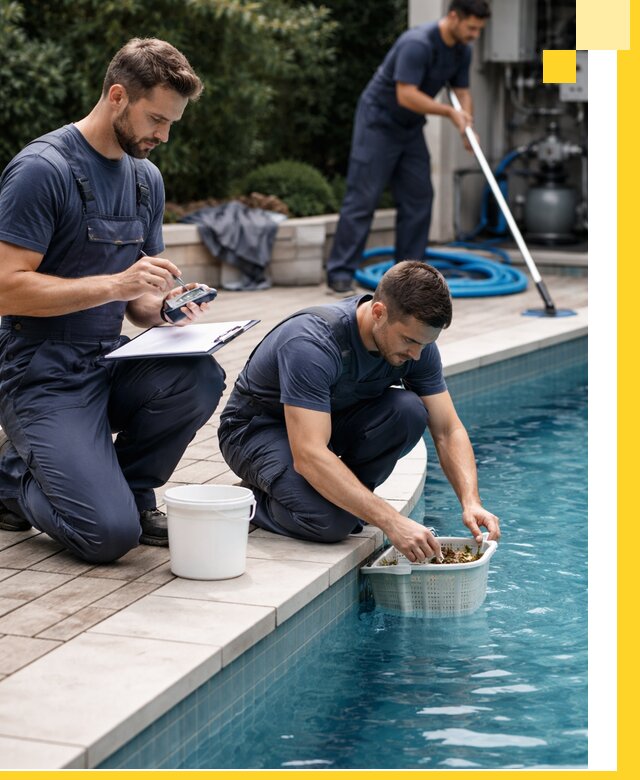 Профессиональное обслуживание бассейнов в Кронштадте под ключ