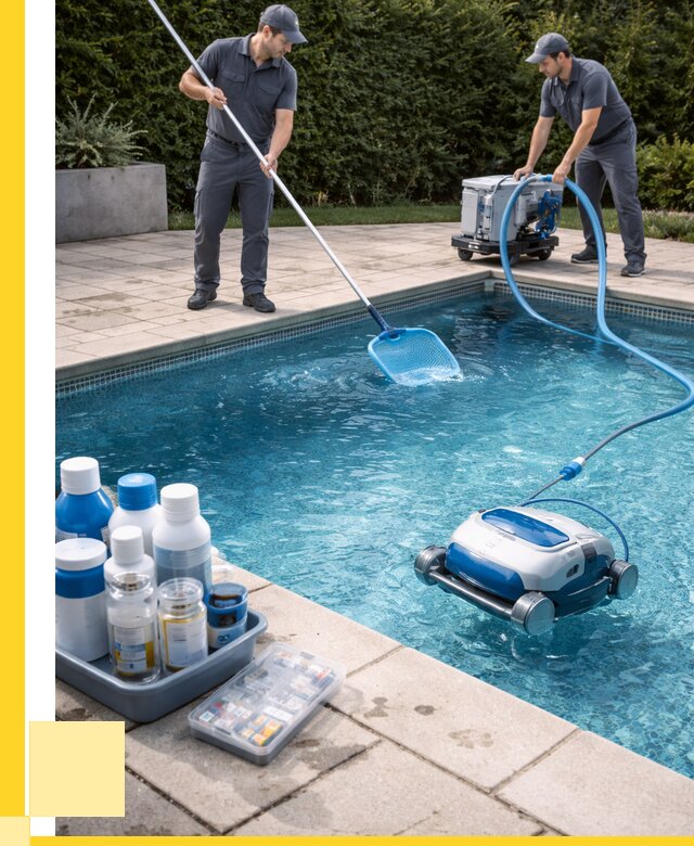 Чистка бассейнов в Кронштадте роботами, от 4695 р. | ЭриданКрн