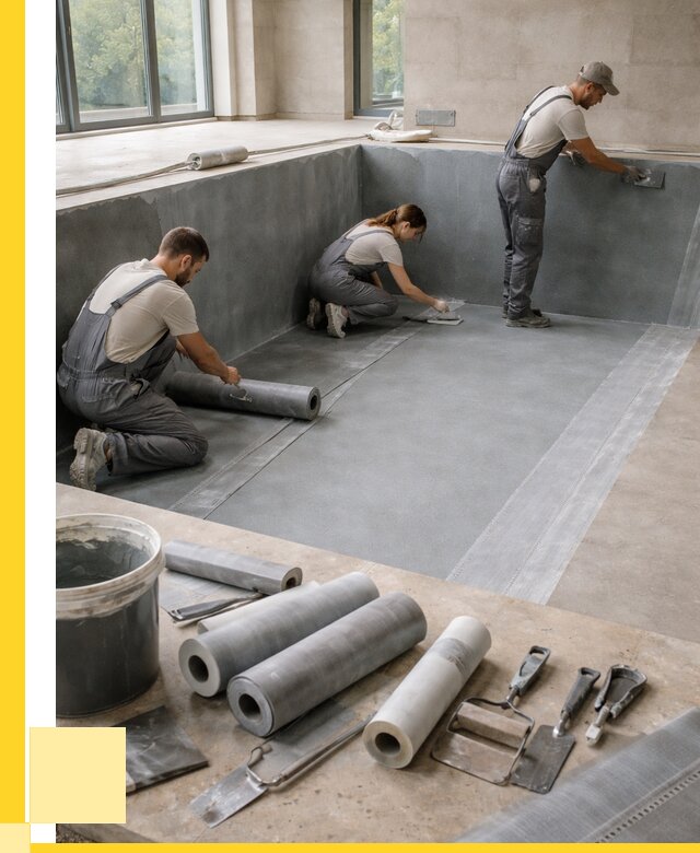 Гидроизоляция бассейнов в Кронштадте от 2087 р., ЭриданКрн