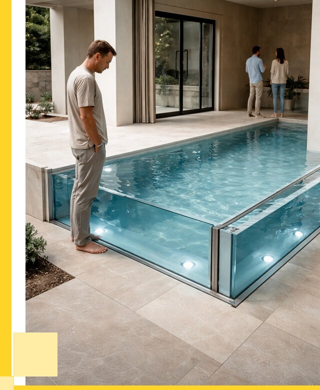 Стеклянные бассейны в Кронштадте от 1252080 р. | ЭриданКрн — мозаика