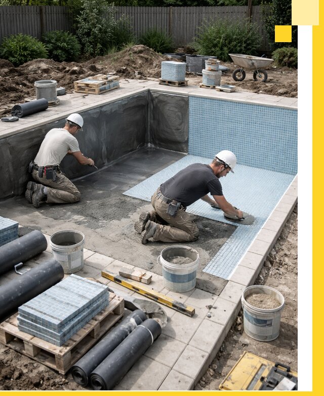 Проектирование и строительство стационарных бассейнов в Кронштадте