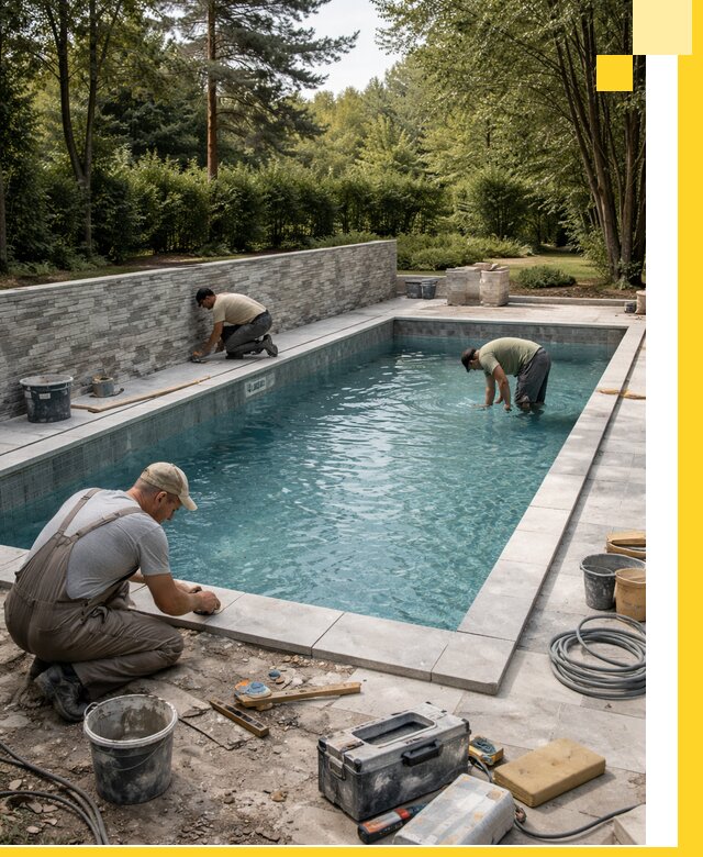 Проектирование и строительство частных бассейнов в Кронштадте