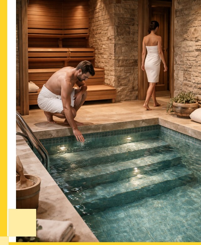 Сауна с бассейном под ключ в Кронштадте от 125208 р., ЭриданКрн