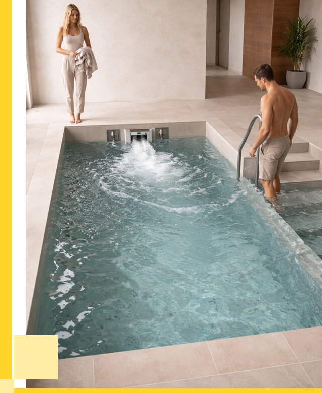 Бассейн с противотоком в Кронштадте от 260850 р. | ЭриданКрн