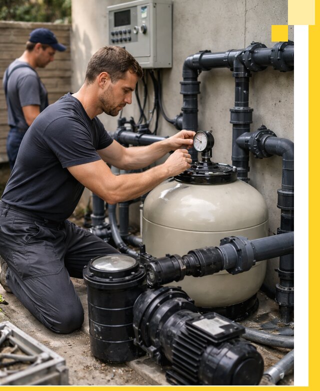 Поставка и монтаж фильтровального оборудования для бассейнов в Кронштадте