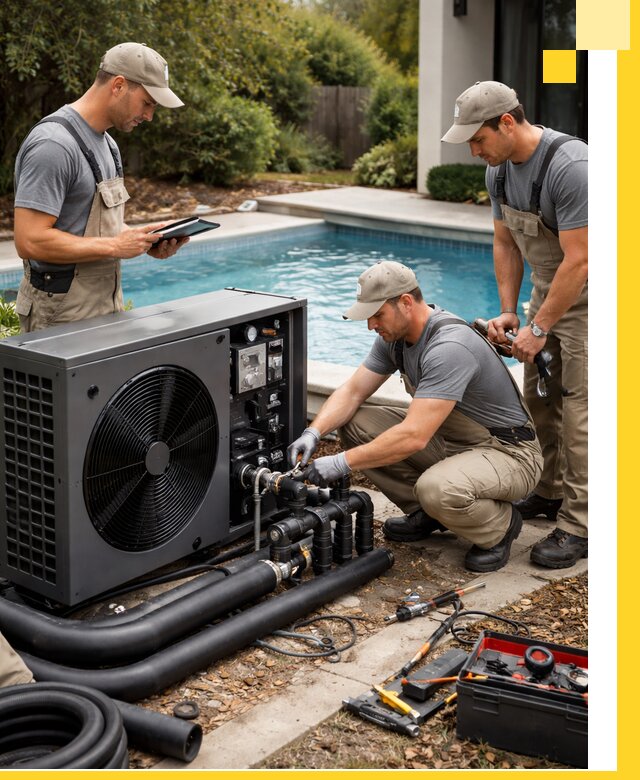 Проектирование и установка тепловых насосов для бассейнов в Кронштадте