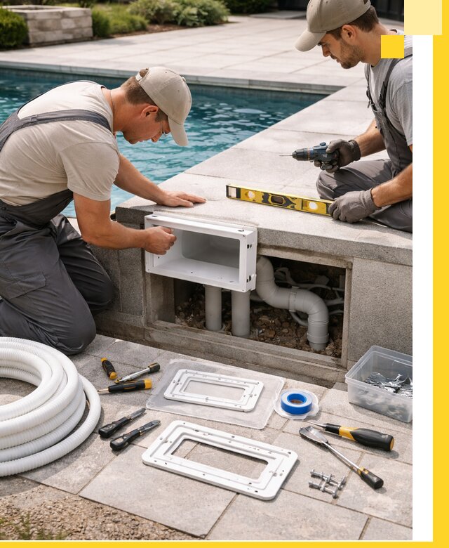 Поставка и установка скиммеров для бассейнов в Кронштадте