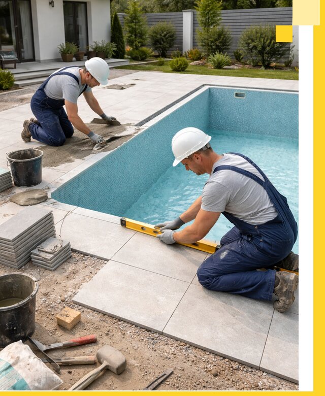 Строительство и монтаж плавательных бассейнов под ключ в Кронштадте