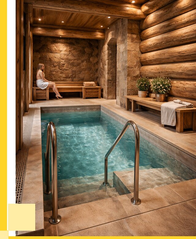 Аренда бани с бассейном в Кронштадте от 1565100 р. | ЭриданКрн