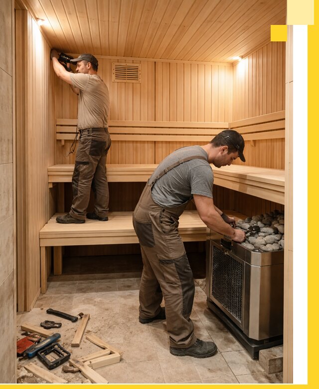 Купить сауну под ключ в Кронштадте с монтажом и гарантией