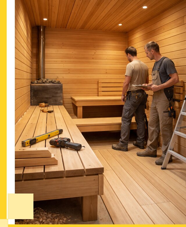 Отделка бань и саун в Кронштадте по цене от 4695 р. | ЭриданКрн