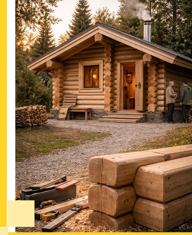 Строительство бань и комплексов в Кронштадте от 469530 р.| ЭриданКрн