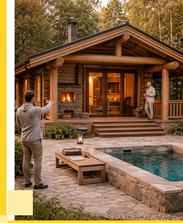 Проекты бань и хамам в Кронштадте от 26085 р. | ЭриданКрн