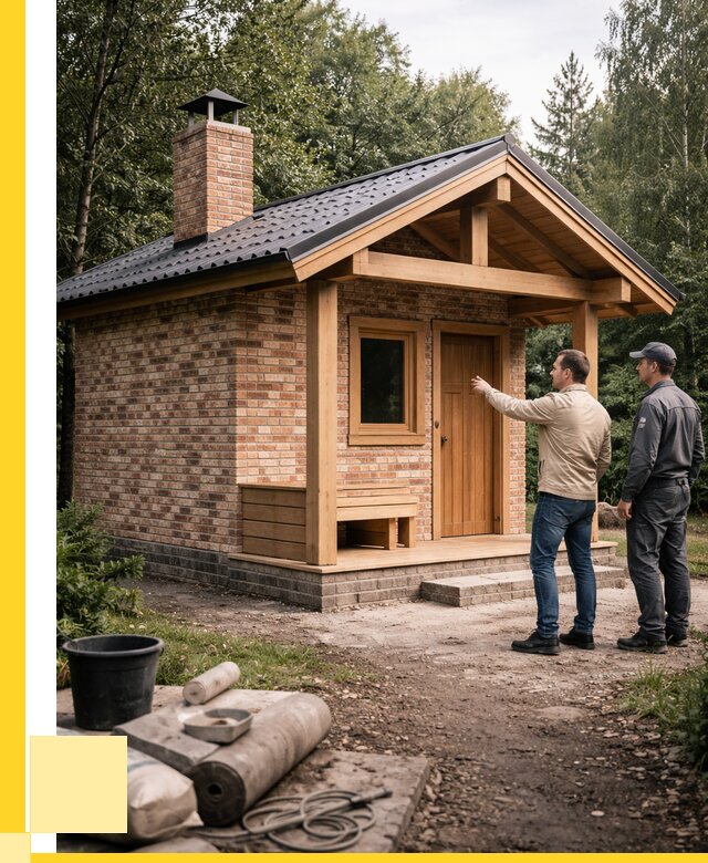 Кирпичные бани и печи в Кронштадте от 365190 р. | ЭриданКрн