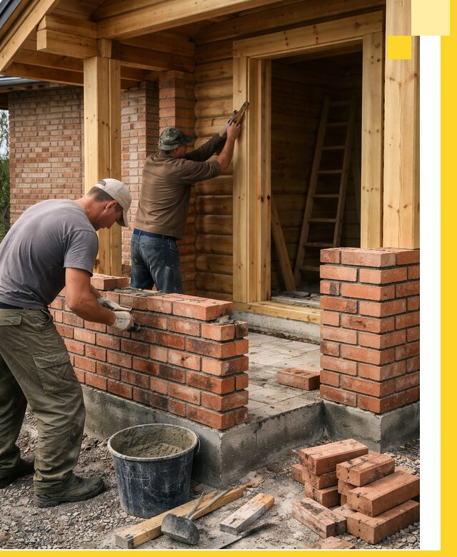 Строительство кирпичных бань под ключ в Кронштадте с гарантией качества