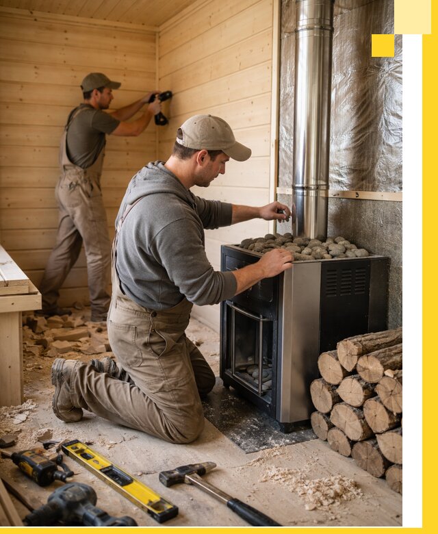 Строительство деревянных бань под ключ в Кронштадте проекты и монтаж