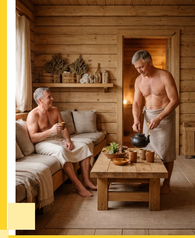 Бани с комнатой отдыха под ключ в Кронштадте от 469530 р. | ЭриданКрн