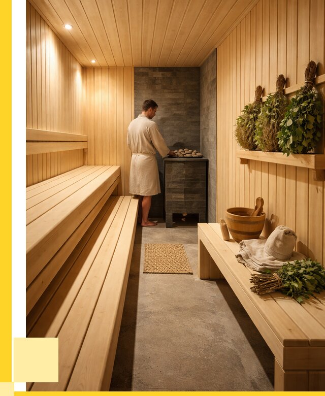 Отделка парной под ключ в Кронштадте от 365190 р. | ЭриданКрн