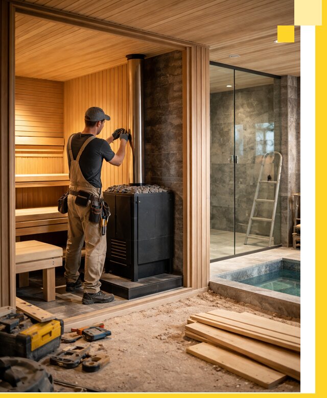 Полное строительство банных комплексов под ключ в Кронштадте