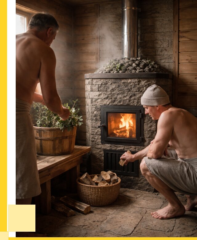 Банные печи под ключ в Кронштадте от 46953 р. | ЭриданКрн кирпичная